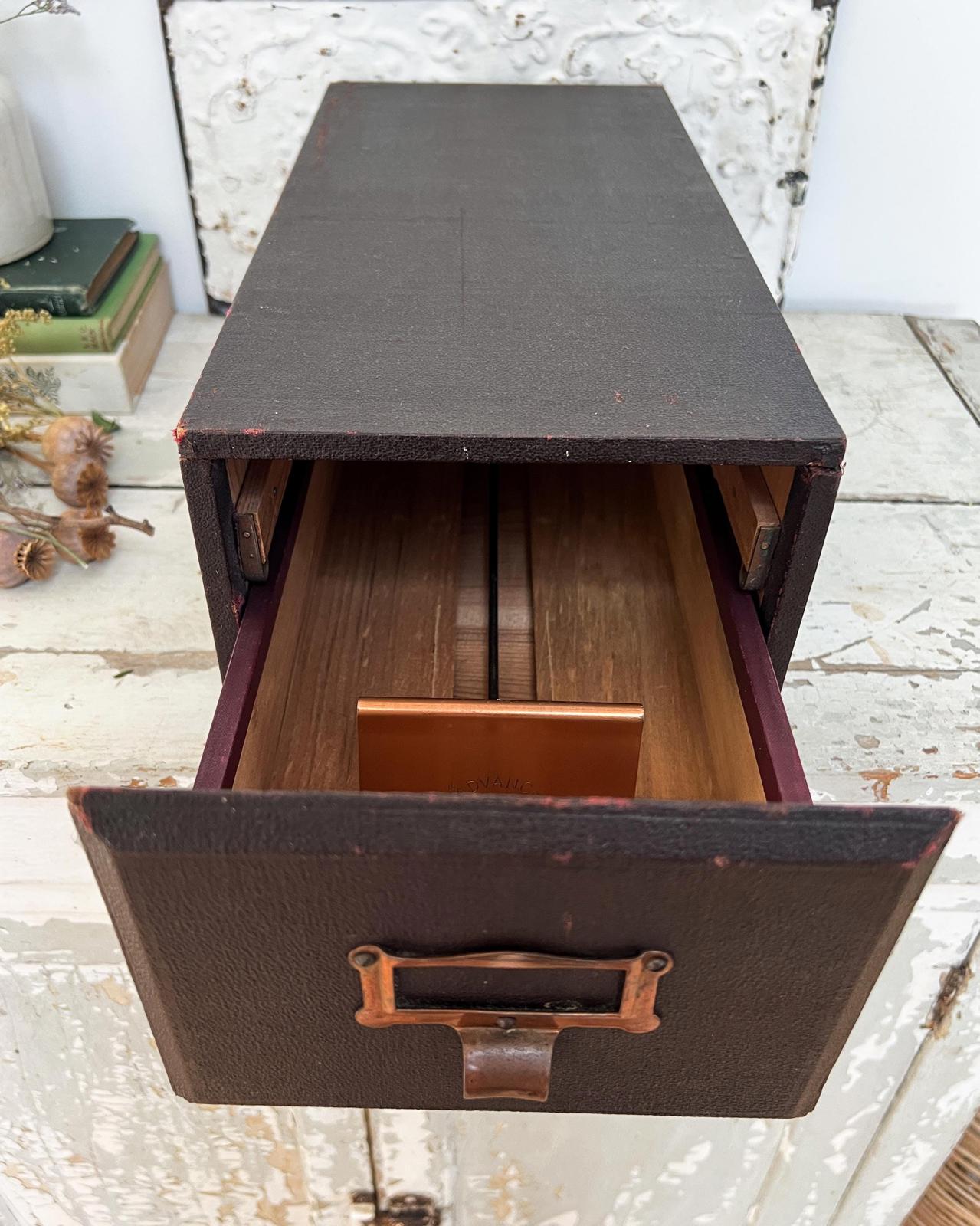 Vintage Office Filing Drawer