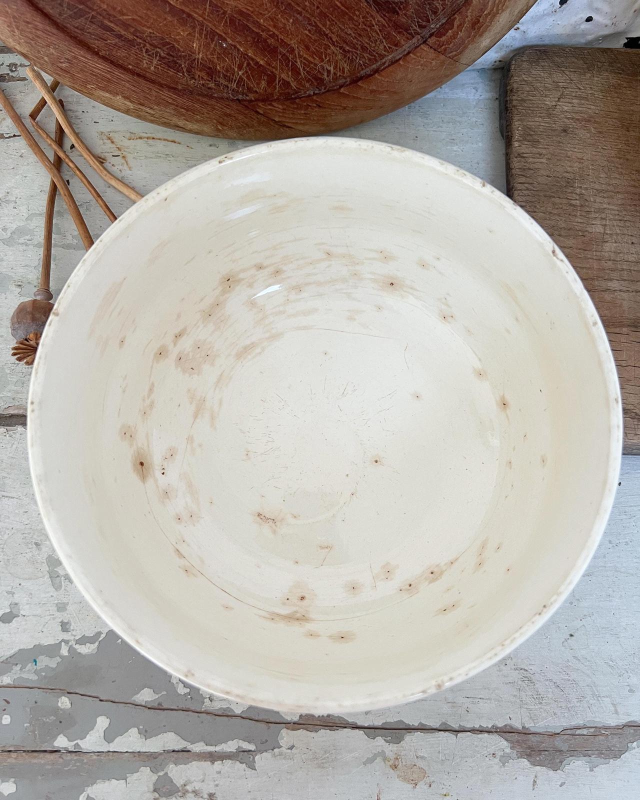 Pair of Vintage French Ceramic Bowls