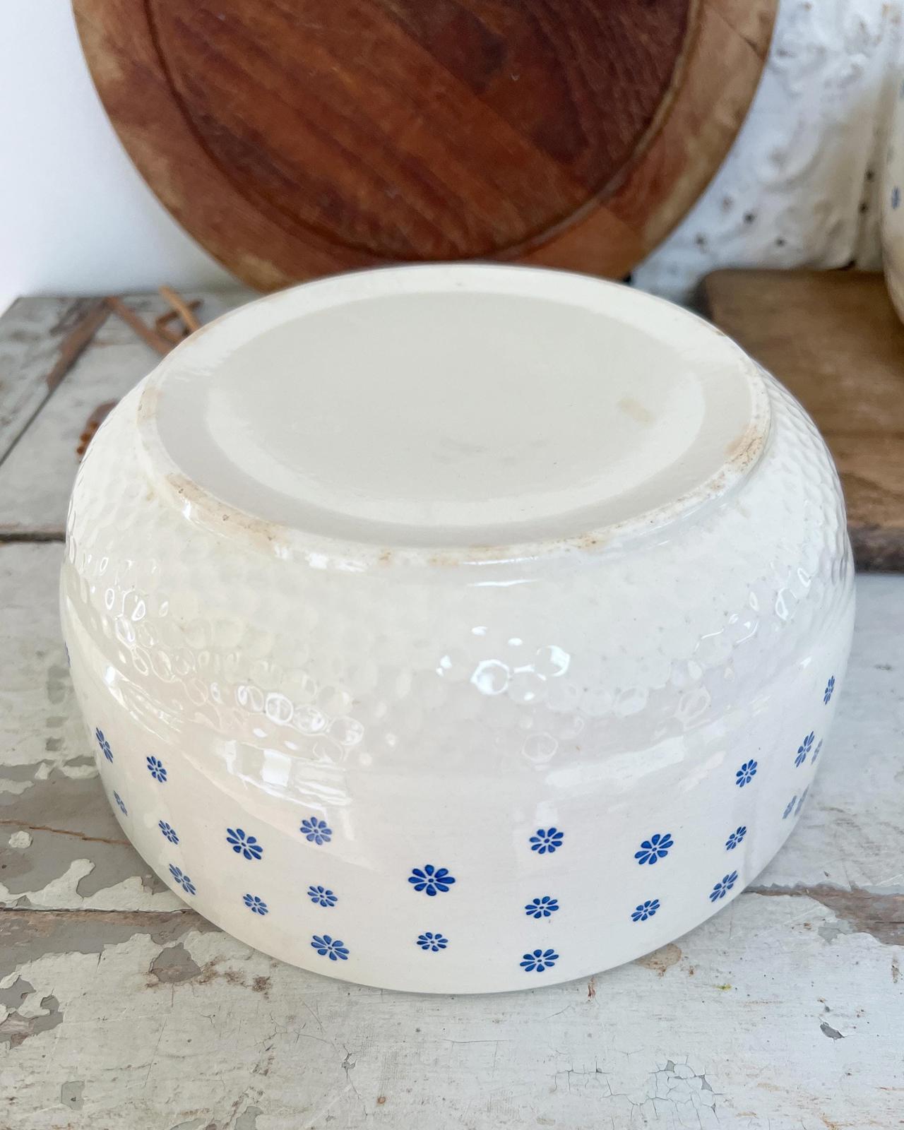 Pair of Vintage French Ceramic Bowls