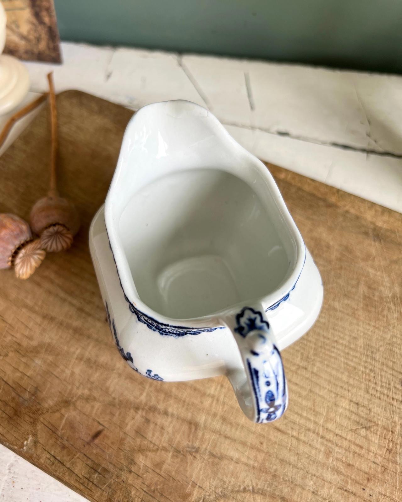 Antique Early 20th Century Britannia Pottery Glasgow Moyen Jug