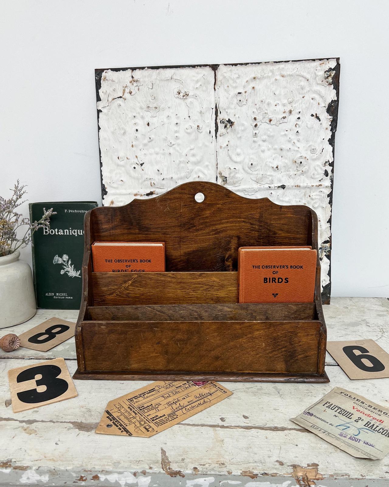 Vintage Series Letter Rack / Desk organiser