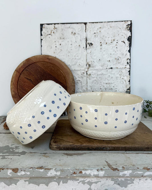 Pair of Vintage French Ceramic Bowls