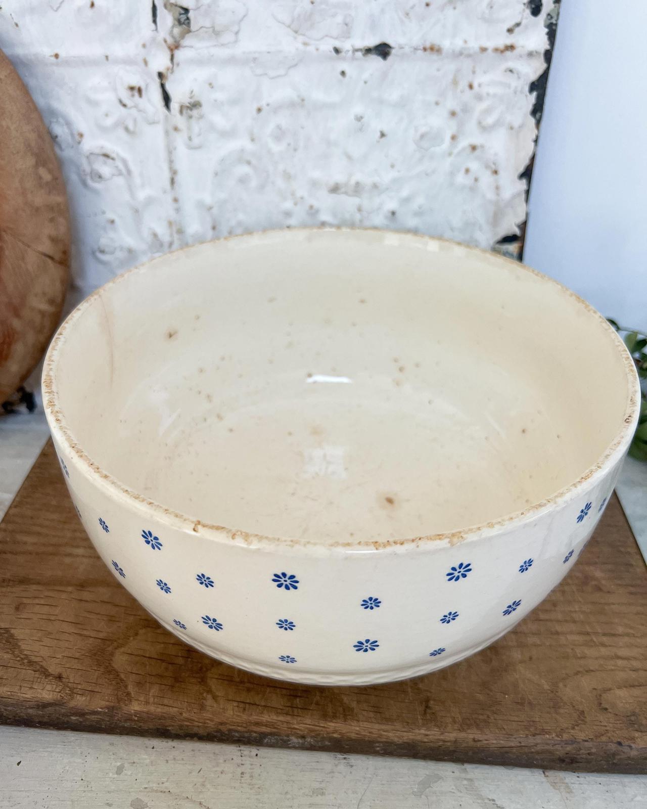 Pair of Vintage French Ceramic Bowls