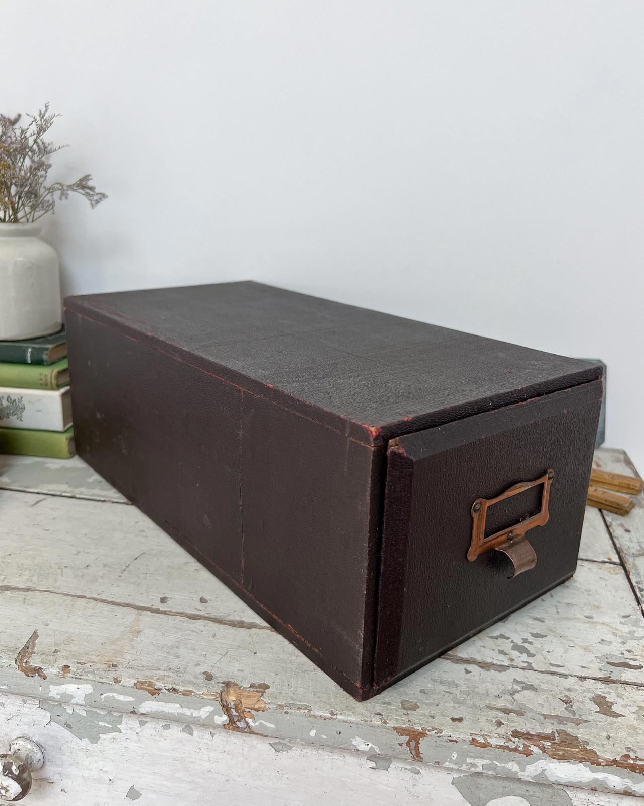 Vintage Office Filing Drawer