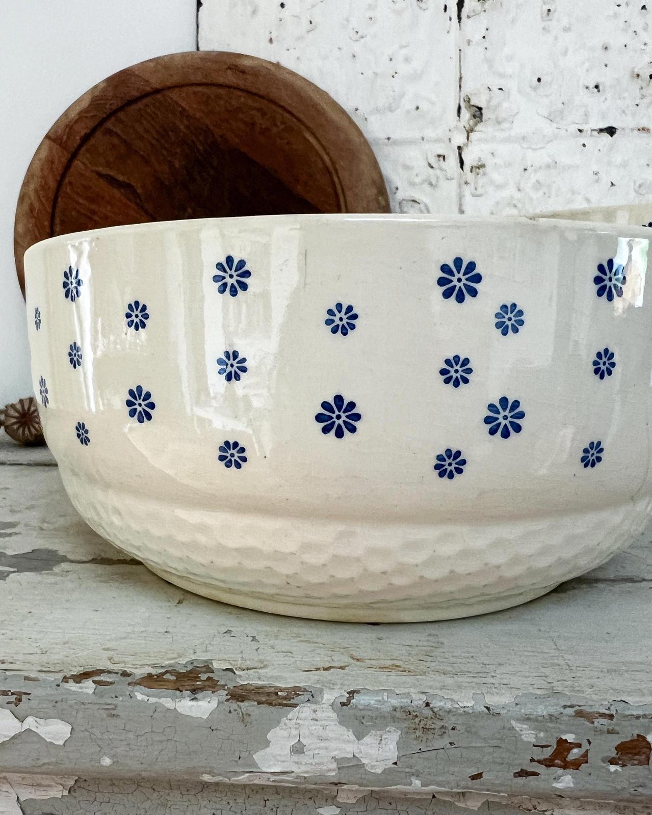 Pair of Vintage French Ceramic Bowls