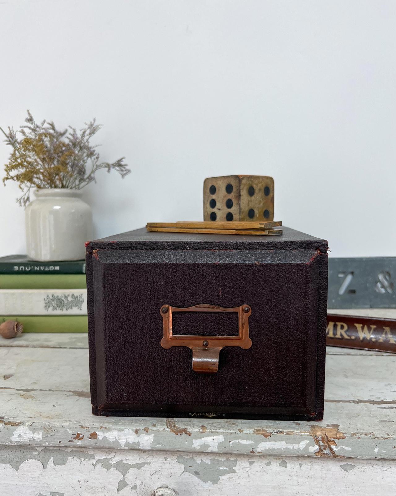 Vintage Office Filing Drawer