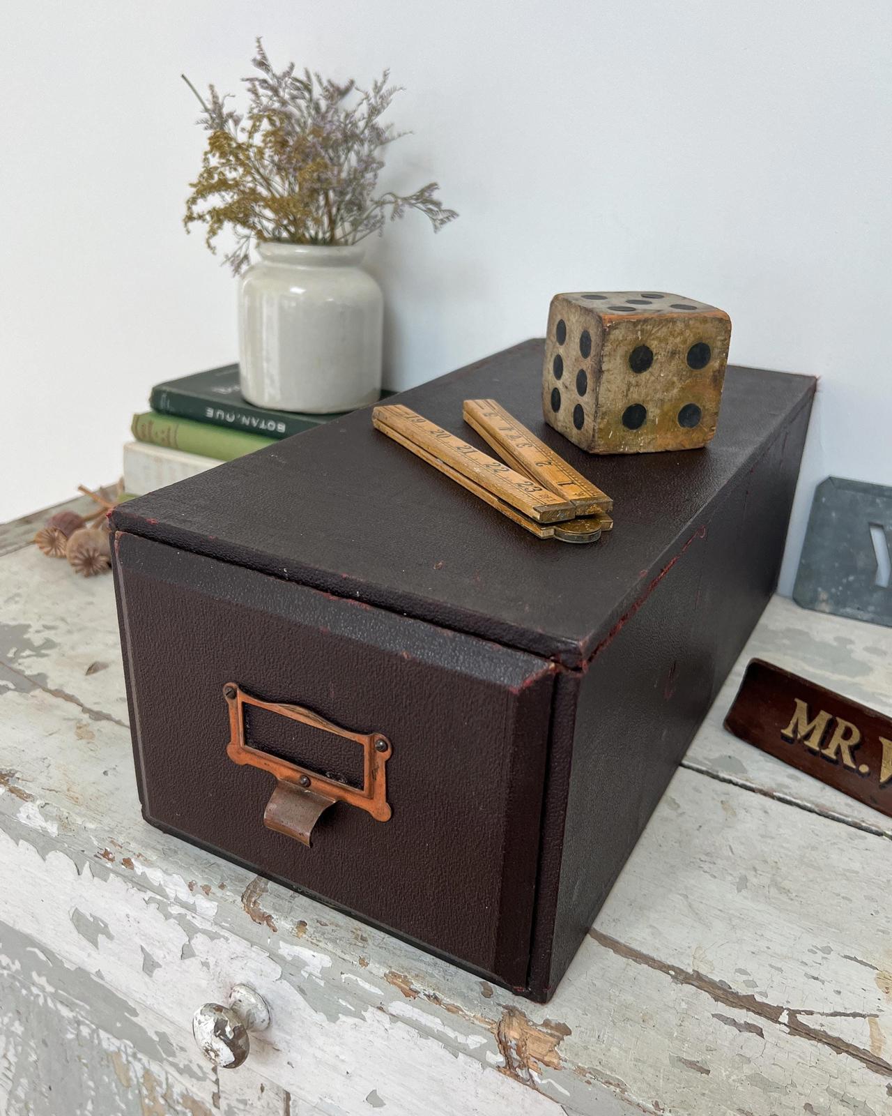 Vintage Office Filing Drawer