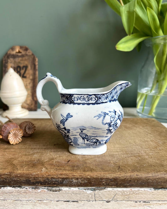 Antique Early 20th Century Britannia Pottery Glasgow Moyen Jug