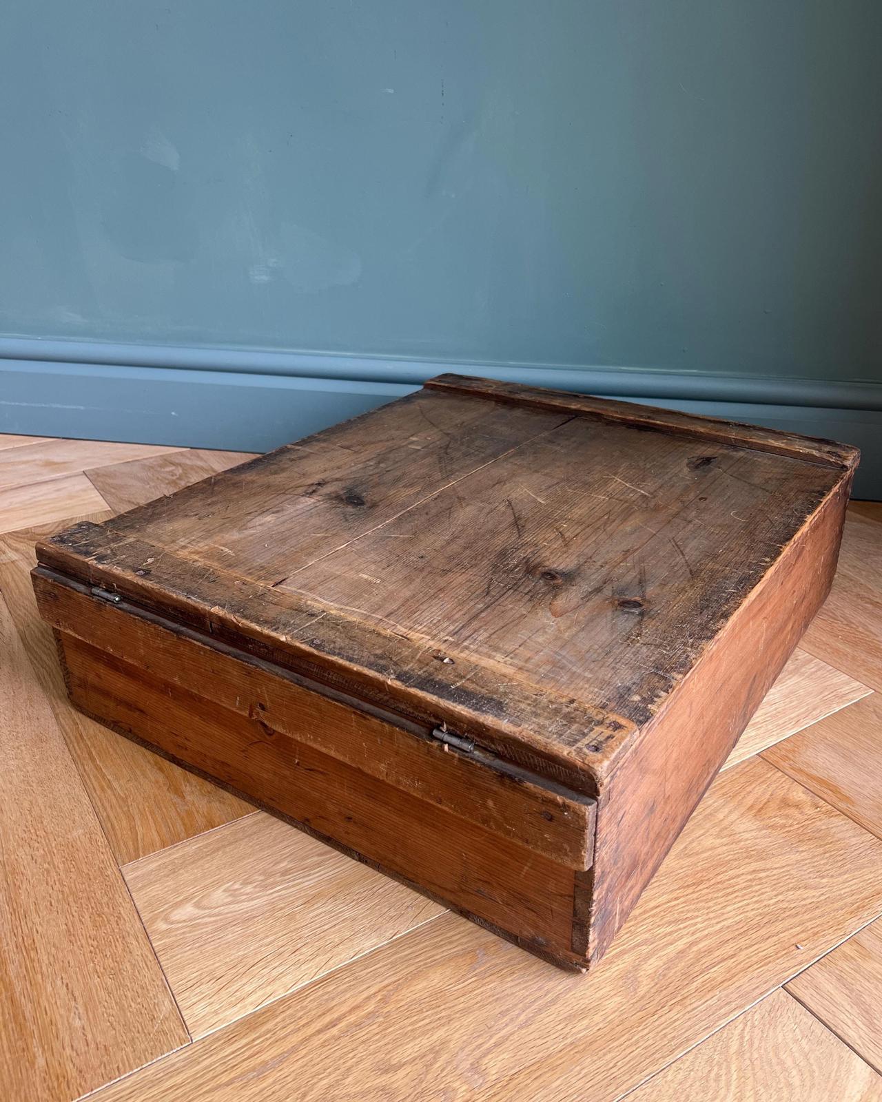 Antique Wooden 1905 Shipping Crate
